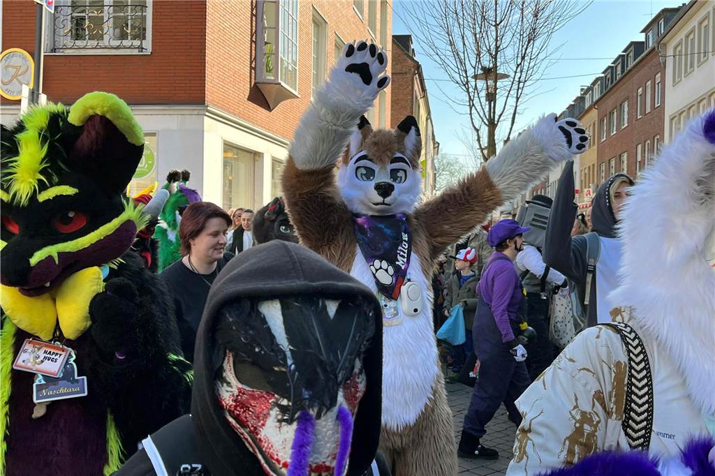 Impressionen vom Rosenmontagszug 2025 in Dorsten