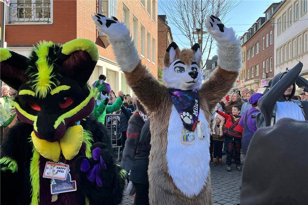Impressionen vom Rosenmontagszug 2025 in Dorsten