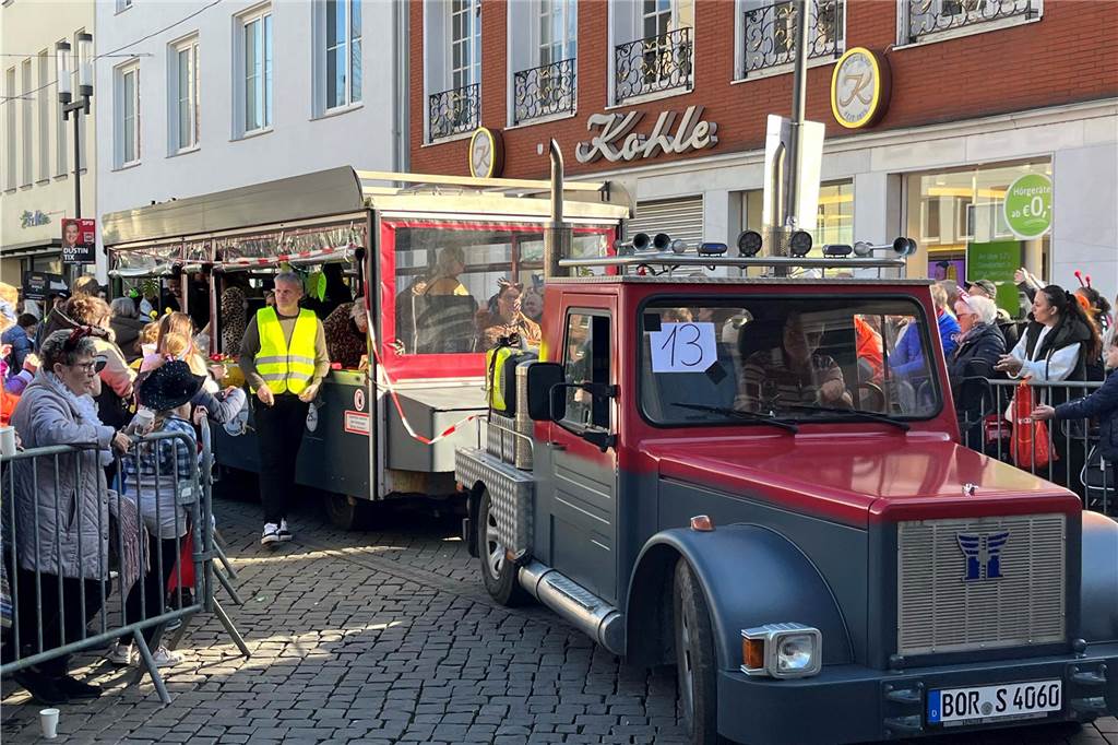 Impressionen vom Rosenmontagszug 2025 in Dorsten