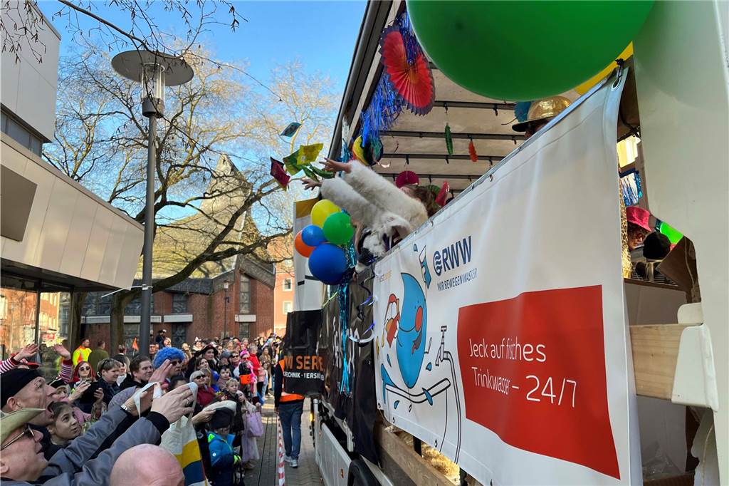 Impressionen vom Rosenmontagszug 2025 in Dorsten