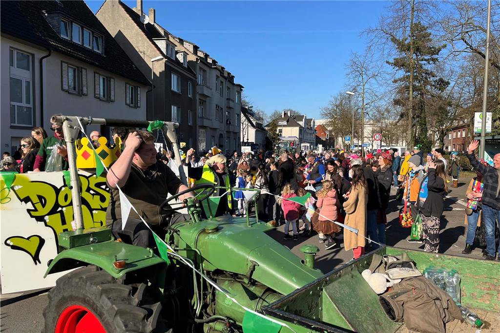 Impressionen vom Rosenmontagszug 2025 in Dorsten