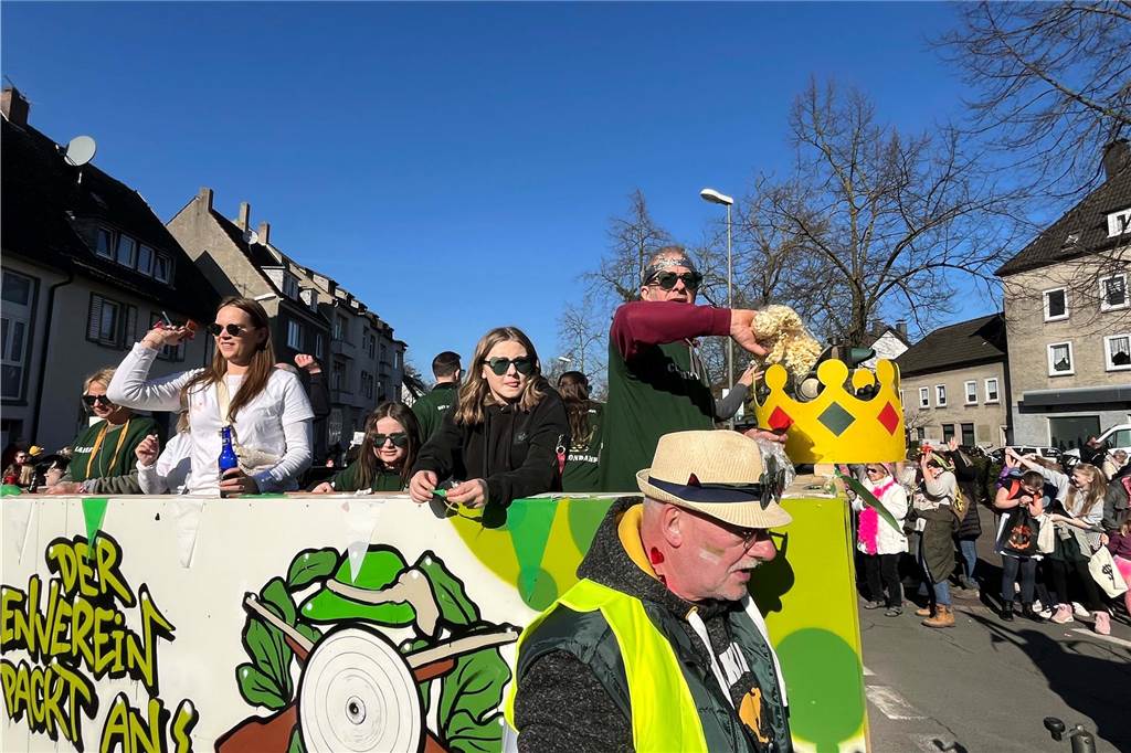 Impressionen vom Rosenmontagszug 2025 in Dorsten