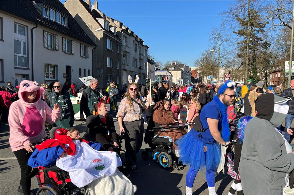 Impressionen vom Rosenmontagszug 2025 in Dorsten