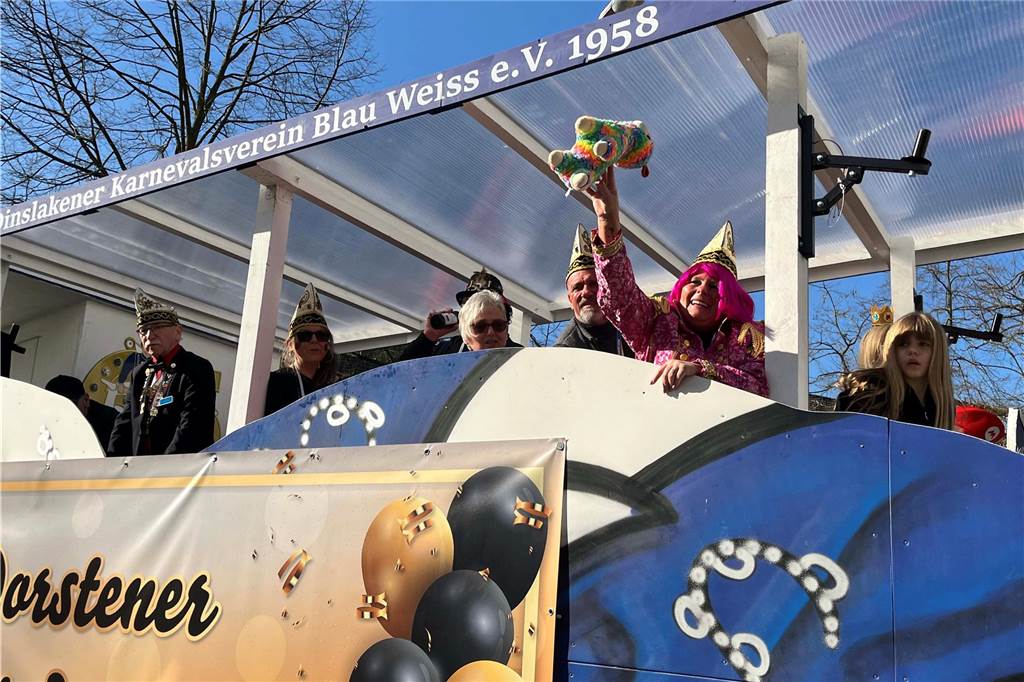 Impressionen vom Rosenmontagszug 2025 in Dorsten