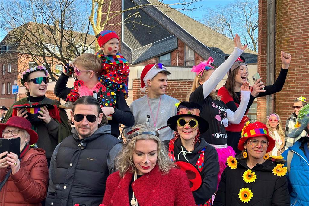 Impressionen vom Rosenmontagszug 2025 in Dorsten