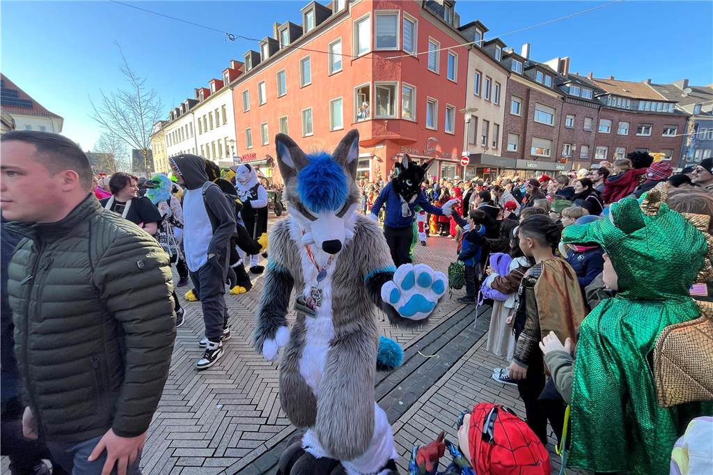 Impressionen vom Rosenmontagszug 2025 in Dorsten