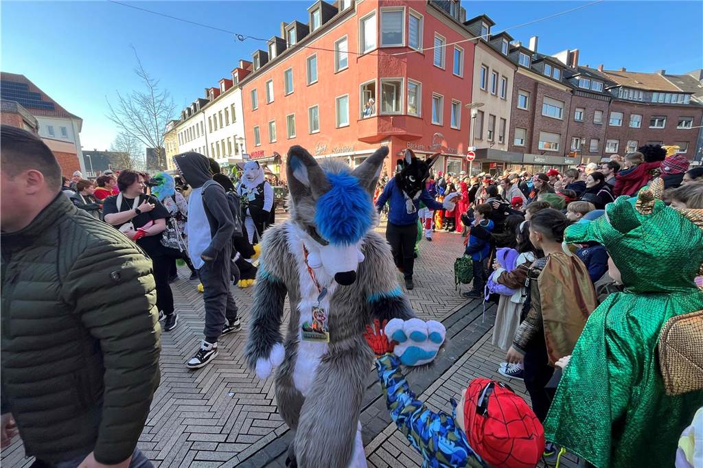 Impressionen vom Rosenmontagszug 2025 in Dorsten