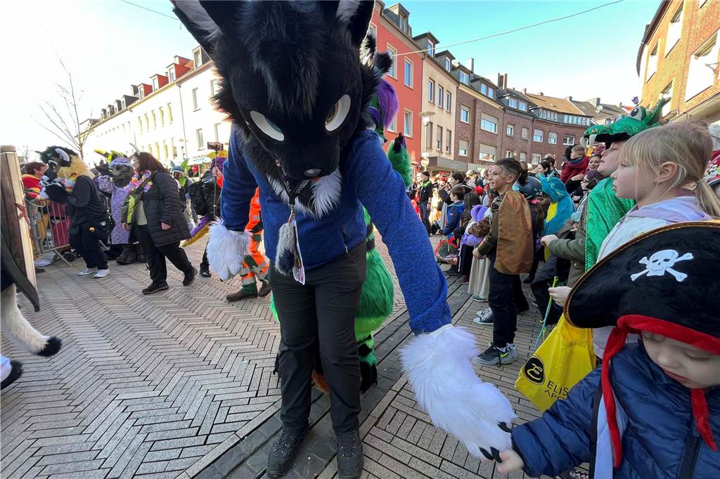 Impressionen vom Rosenmontagszug 2025 in Dorsten