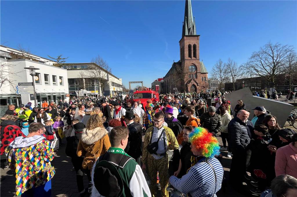 Impressionen vom Rosenmontagszug 2025 in Dorsten