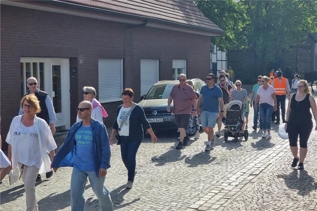Impressionen vom Schnadgang in Asbeck 2024
