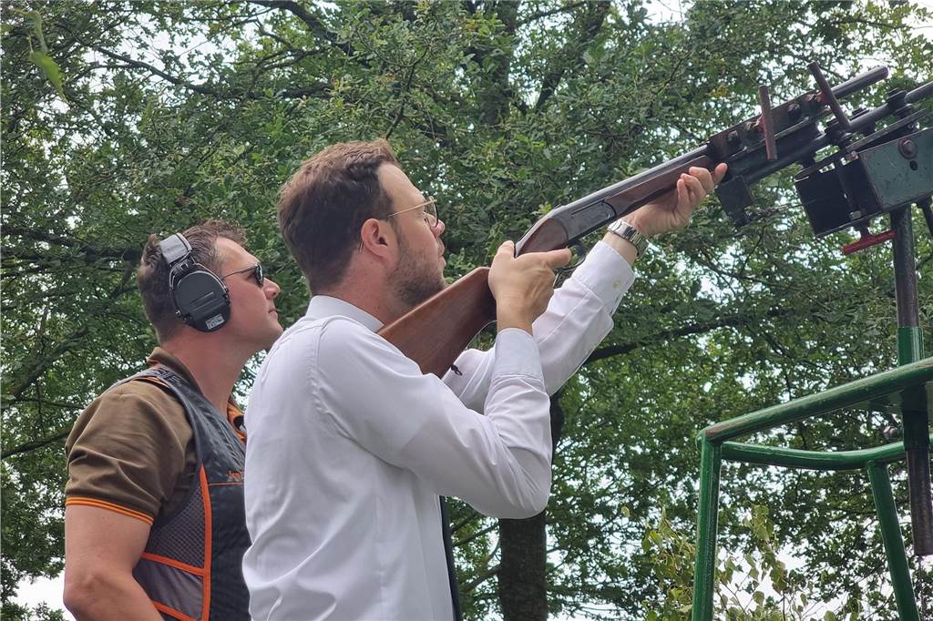 Impressionen vom Vogelschießen der Nienborger Bürgerschützen 2024. 
