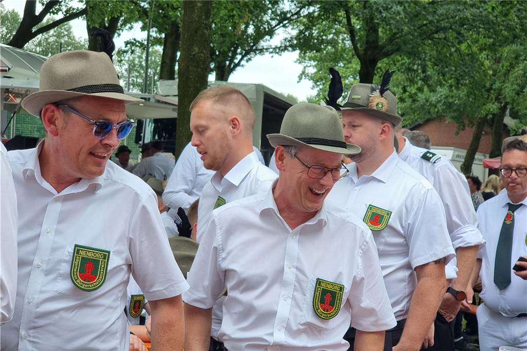 Impressionen vom Vogelschießen der Nienborger Bürgerschützen 2024. 