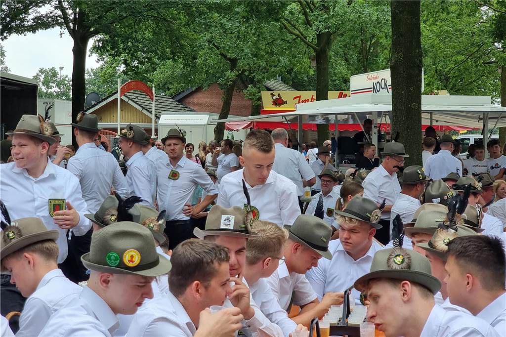 Impressionen vom Vogelschießen der Nienborger Bürgerschützen 2024. 
