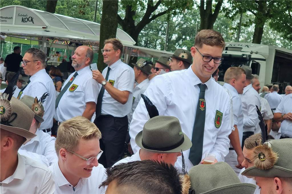 Impressionen vom Vogelschießen der Nienborger Bürgerschützen 2024. 