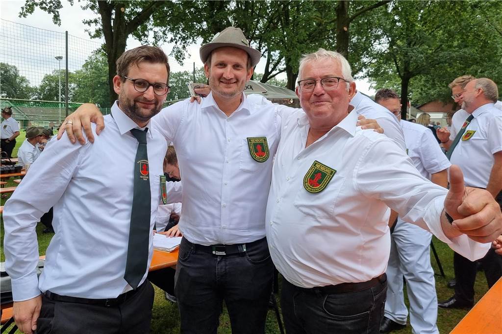 Impressionen vom Vogelschießen der Nienborger Bürgerschützen 2024. 