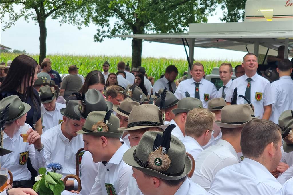 Impressionen vom Vogelschießen der Nienborger Bürgerschützen 2024. 