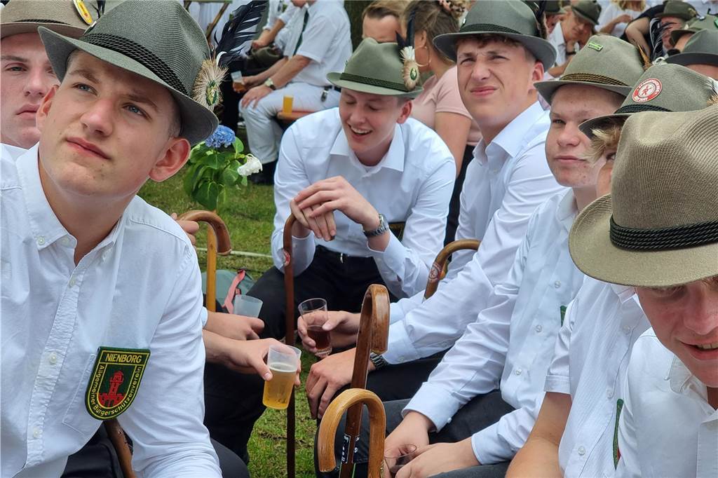 Impressionen vom Vogelschießen der Nienborger Bürgerschützen 2024. 