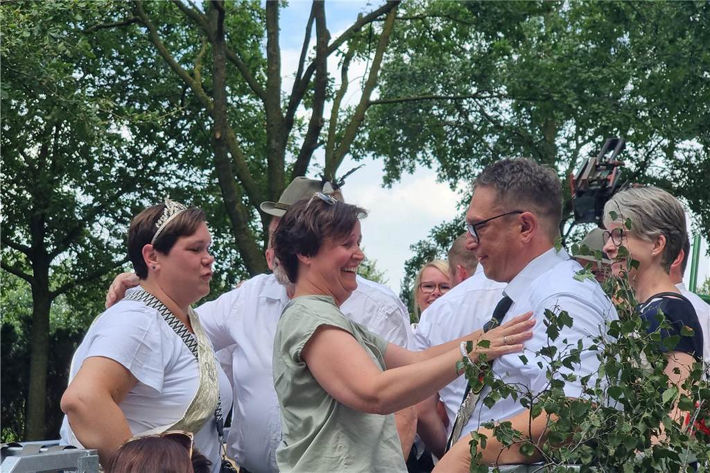 Impressionen vom Vogelschießen der Nienborger Bürgerschützen 2024. 