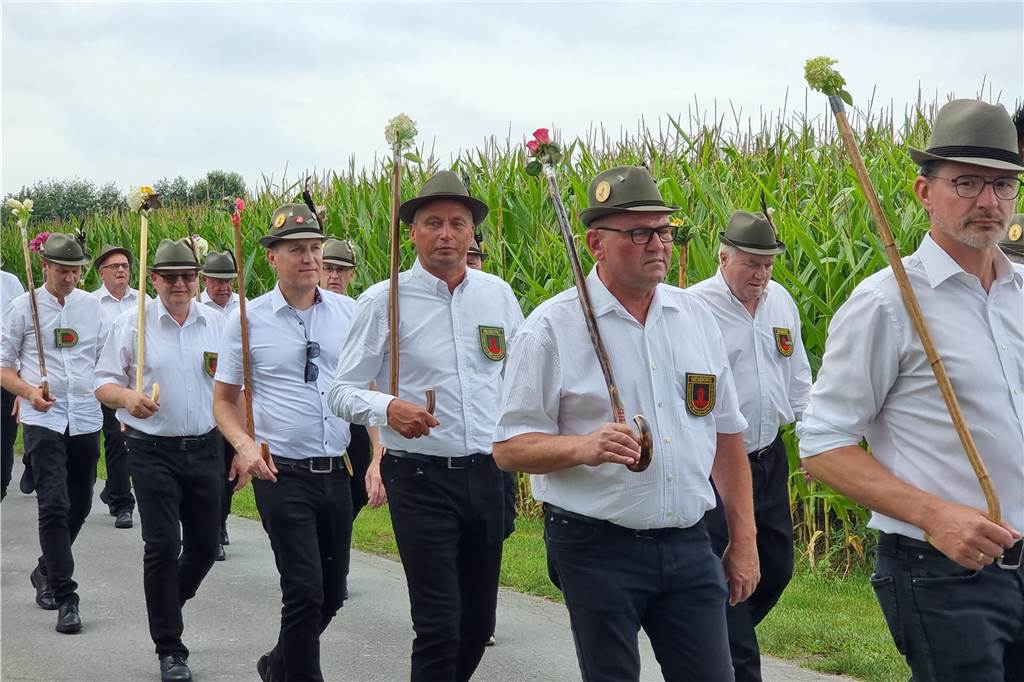 Impressionen vom Vogelschießen der Nienborger Bürgerschützen 2024. 