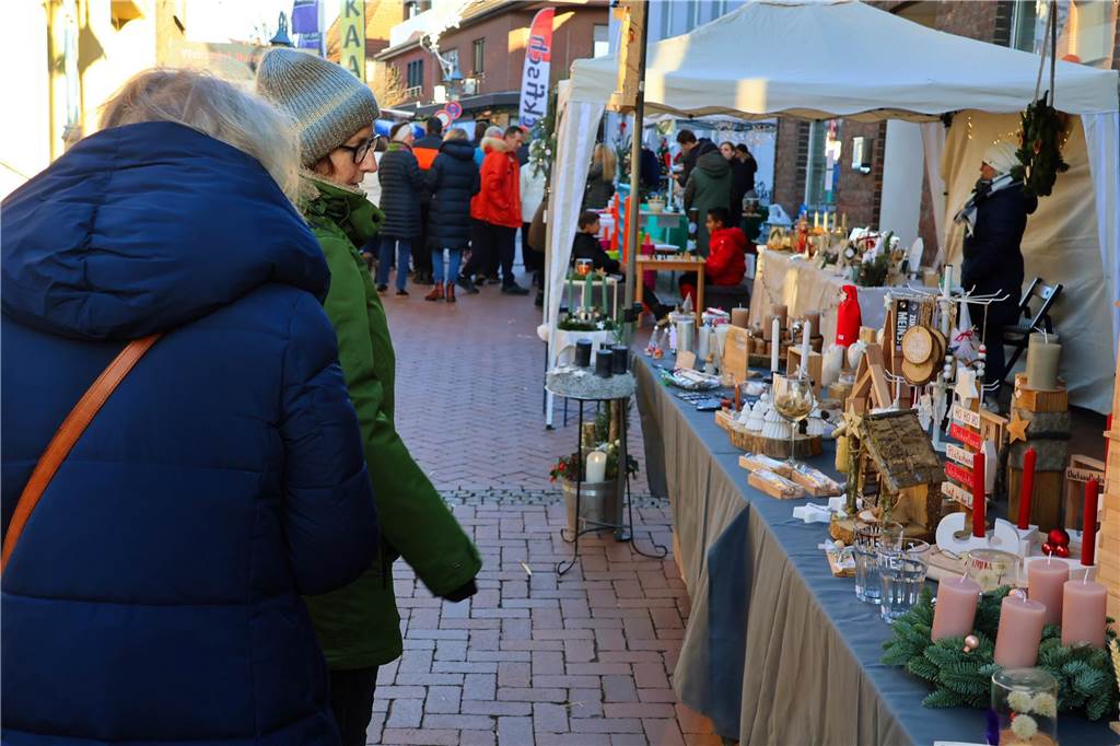 Impressionen vom Weihnachtsmarkt der Begegnung in Schermbeck