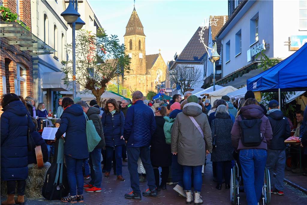 Impressionen vom Weihnachtsmarkt der Begegnung in Schermbeck