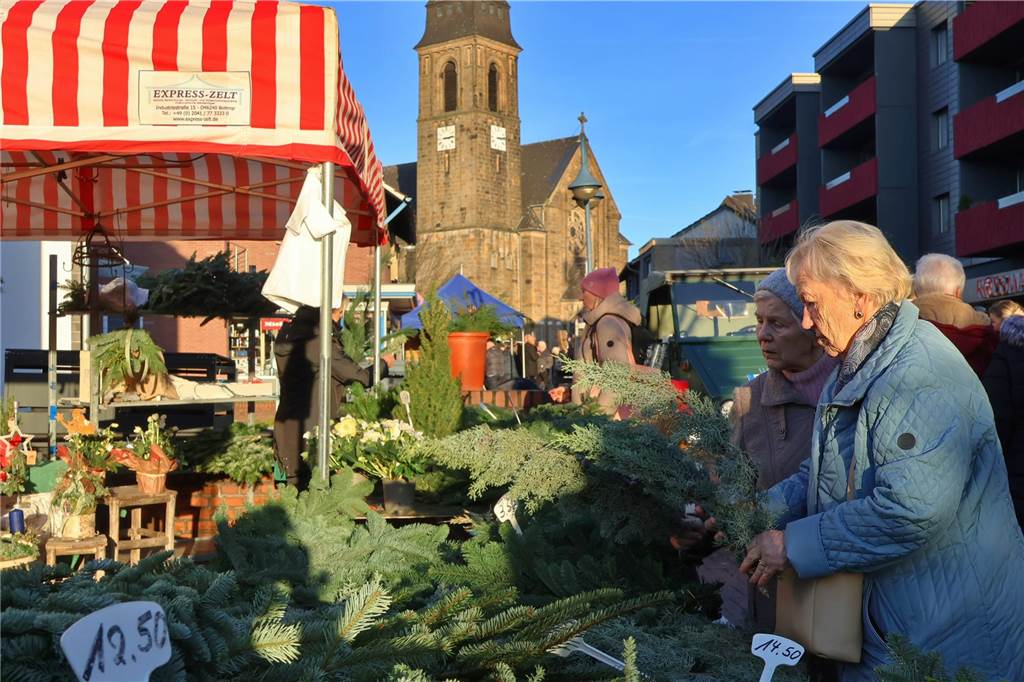 Impressionen vom Weihnachtsmarkt der Begegnung in Schermbeck