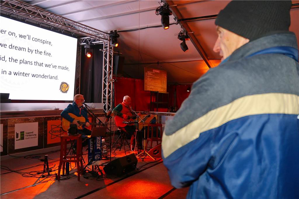 Impressionen vom Winterzauber auf dem Marktplatz in Dorsten mit WirSing