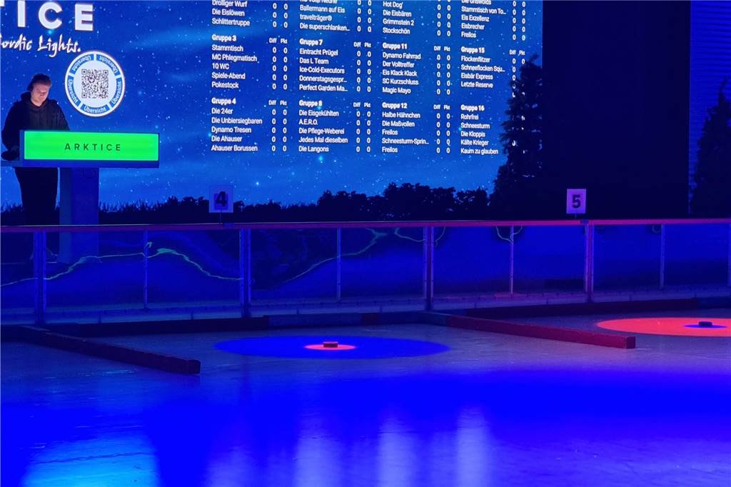 Viele Fotos: Eisstockturnier bei Tobit elektrisiert Teams und Zuschauer x