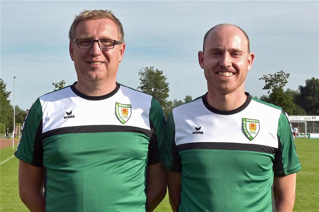 „Tapetenwechsel“ in Ammeloe – für Wesseler übernimmt ein Trainerduo In Ammeloe wiedervereint: Jürgen Banken und Andre Stroetmann, hier noch im Wessumer Dress.