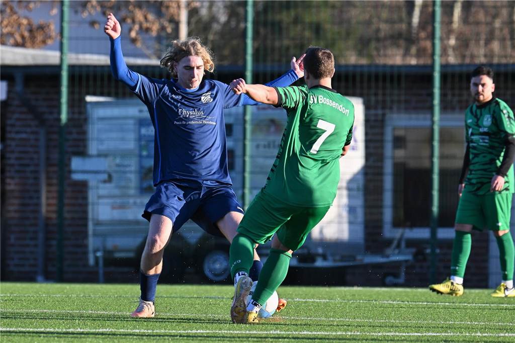 In Bossendorf setzte sich das höherklassige Team durch: B-Ligist SV Bossendorf schlug C-Ligist Concordia Flaesheim II mit 6:1.