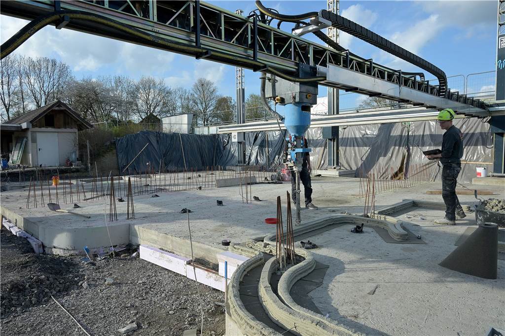 In Capelle entsteht gerade ein neues Vereinsheim. Es wird im 3D-Verfahren gedruckt.