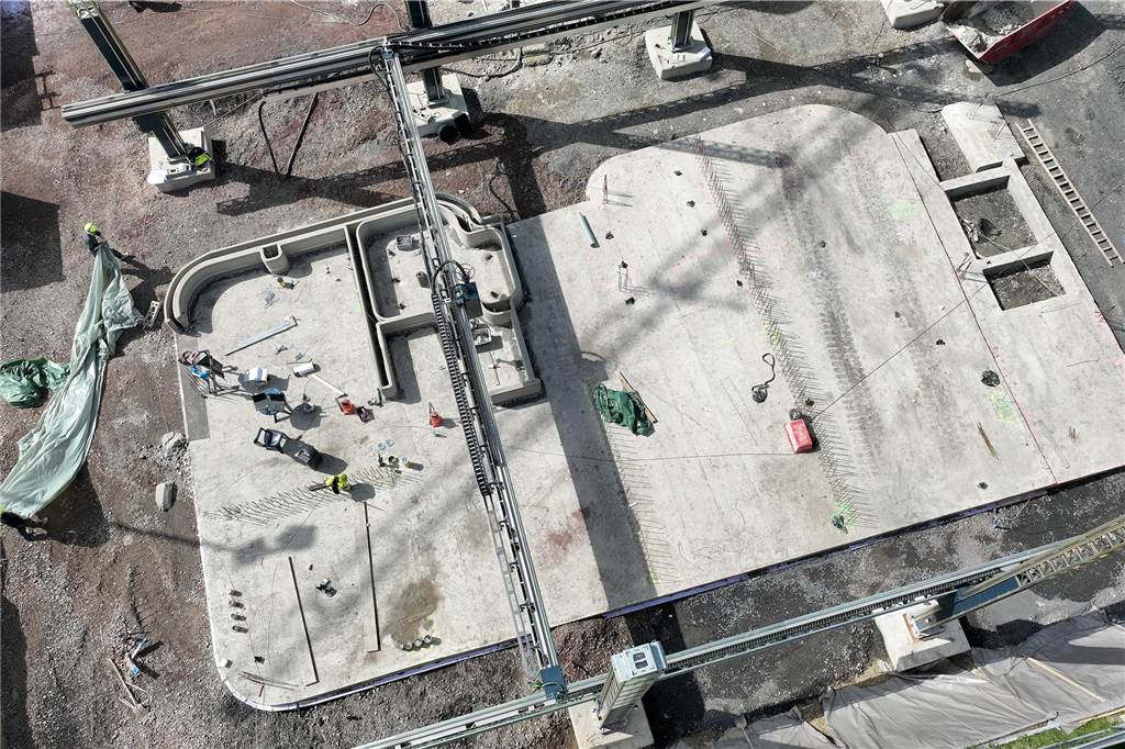 In Capelle entsteht gerade ein neues Vereinsheim. Es wird im 3D-Verfahren gedruckt.