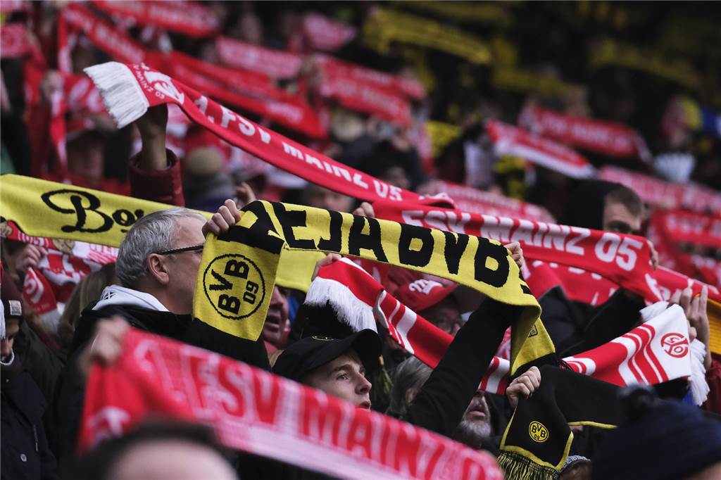 BVB empfängt FSV: Ein Duell unter Freunden dank Mainzer Erfolgs-Gen In den Farben getrennt, in der Sache vereint: Die Fans aus Dortmund uns Mainz sind gut aufeinander zu sprechen.