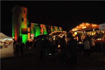 In den letzten Jahren war der Adventsmarkt stimmungsvoll