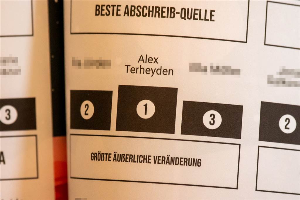 Als Mädchen geboren: Alex Terheyden fühlt sich gefangen im falschen Körper Beim Thema "Größte äußerliche Veränderung" belegt Alex Terheyden in der Abizeitung den ersten Platz.