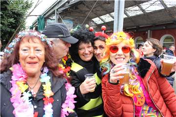 In der Agora können dieses Jahr wieder keine Jecken Karneval feiern.
