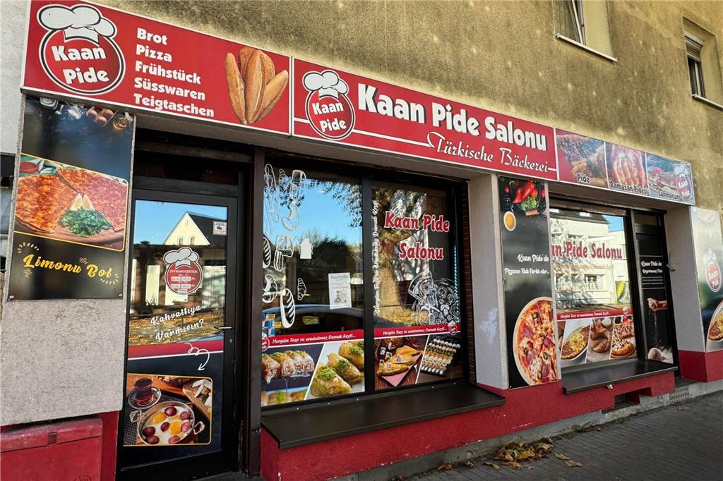 Bäckerei Kaan Pide von außen.