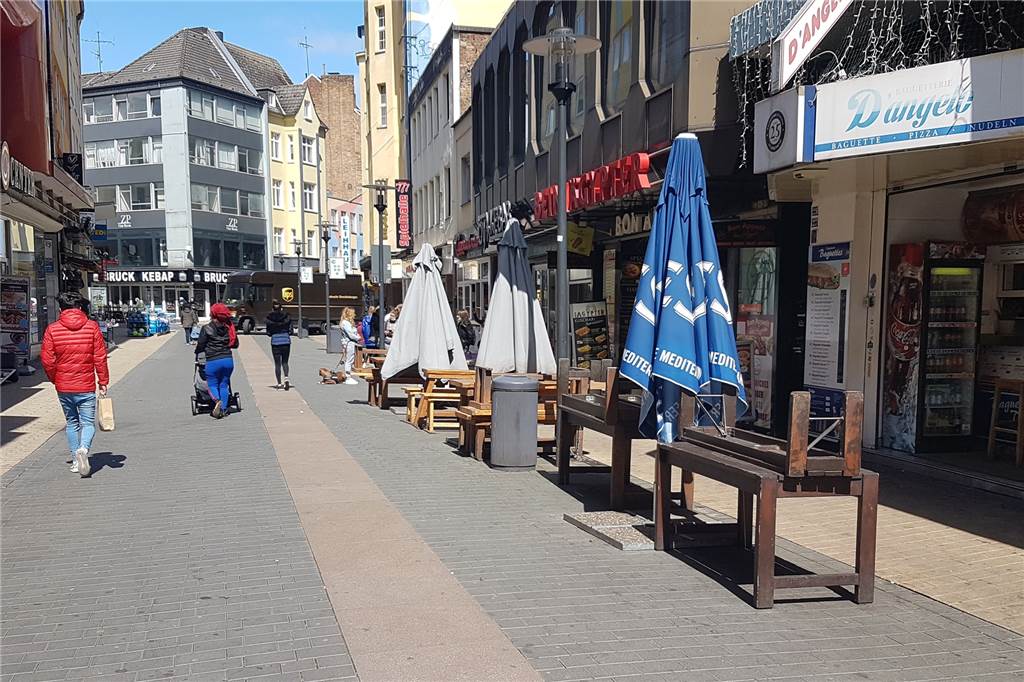 Neustart der Restaurants und Cafés - Von Normalität kann keine Rede sein Gastronomie Brückstraße Dortmund