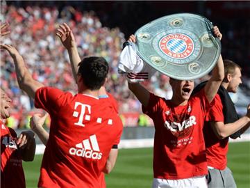 In der Bundesliga bleiben die Münchner dominant. Foto: Andreas Gebert