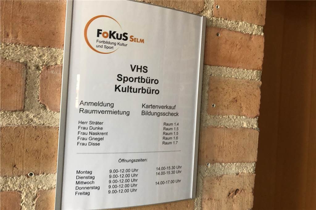 Neuer Fokus-Chef Benedikt Sträter: „Angebote für ein lebenswertes Selm“ In der ersten Etage des Bürgerhauses Selm hat der Fokus seine Büros.