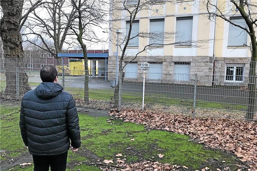 Der Wille zum Glück – die Geschichte nach der Flucht In der Frenzelschule hat Abdul die erste Zeit in Deutschland verbracht.