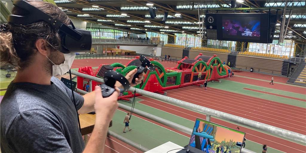 Virtual Reality und Tigerenten-Rodeo: So sieht es aus auf der 50. Kinderferienparty In der Helmut-Körnig-Halle wird die 50. Kinderferienparty gefeiert.