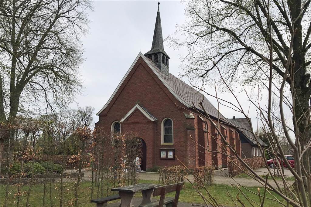 Wennewick-Oldenkott: Kein Spielplatz, aber guter Zusammenhalt im Dorf In der Kirche in Wennewick-Oldenkott finden Gottesdienste, Taufen und Hochzeiten statt.