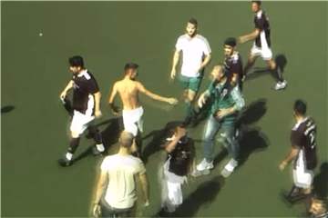 In der Kreisliga C eskalierte am ersten September-Wochenende die Partie zwischen TuRa Asseln II und DJK RW Obereving.