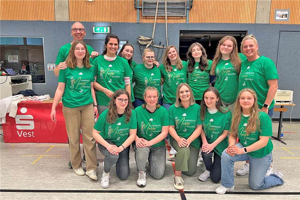 „Es bricht einem das Herz“: BG Dorsten zieht ihr Frauenteam zurück Teamfoto der Landesliga-Damen der BG Dorsten 2023