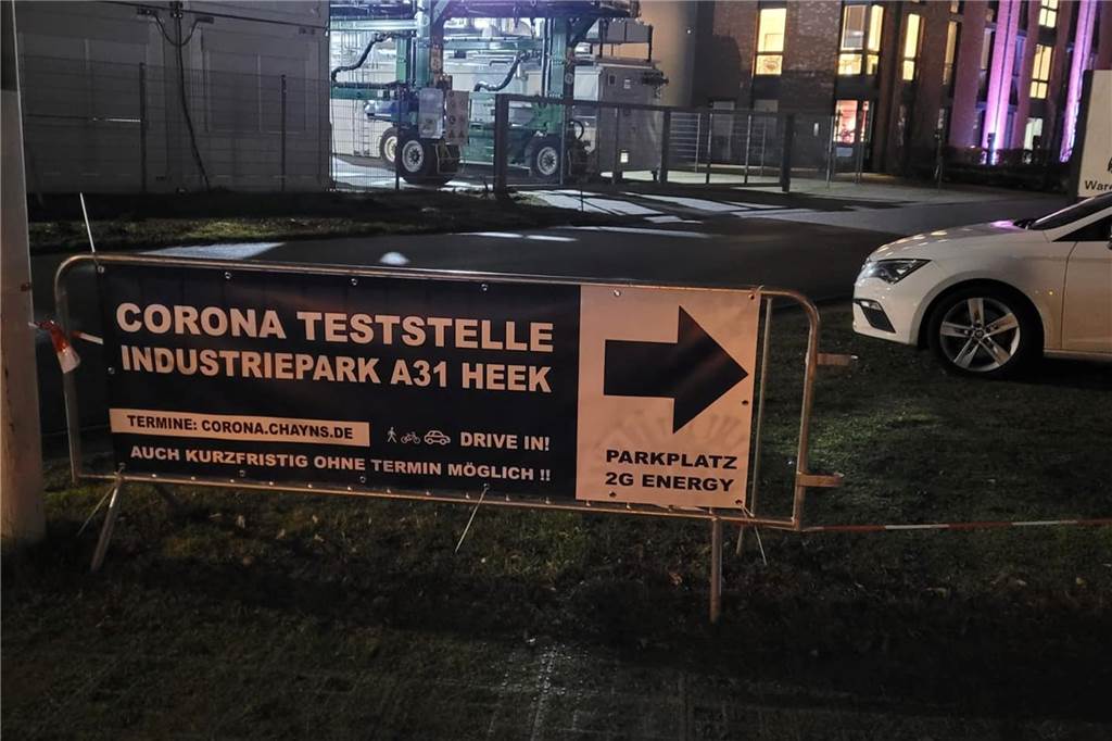 Neue Corona-Teststelle in Heek hat spezielle Öffnungszeiten In der Teststelle wird bereits ab 5.30 Uhr getestet. Die Teststelle ist für Jedermann, aber zugleich auch ein spezielles Angebot an alle Arbeitnehmer im Industriegebiet.