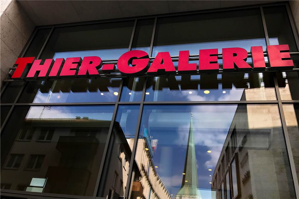 Media Markt und Saturn öffnen wieder - andere Marken schweigen In der Thier-Galerie haben derzeit 90 Geschäfte geöffnet.