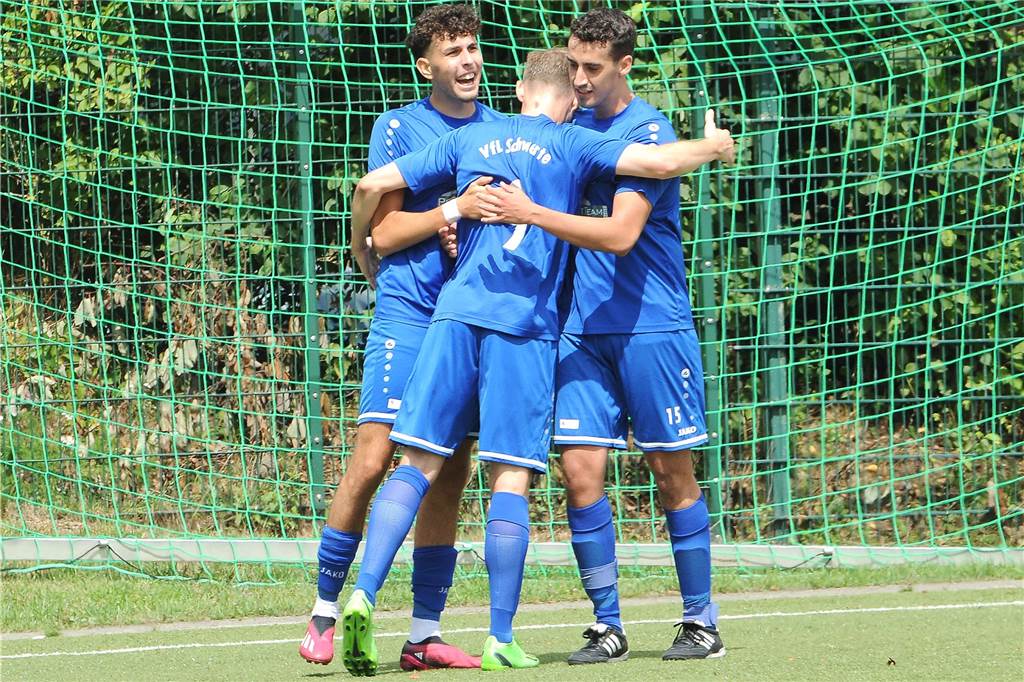 In der Vorrundengruppe B der Fußball-Stadtmeisterschaft haben sich der VfL Schwerte und der VfB Westhofen durchgesetzt.