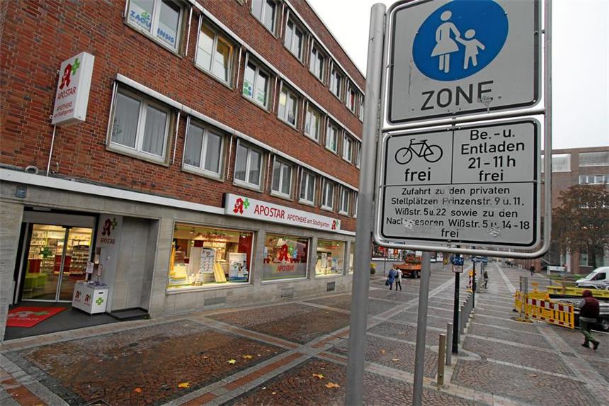 Park-Ärger: Stadt sieht sich zu Unrecht am Pranger In der Wißstraße gibt es wegen der Arztpraxen immer wieder Ärger.
