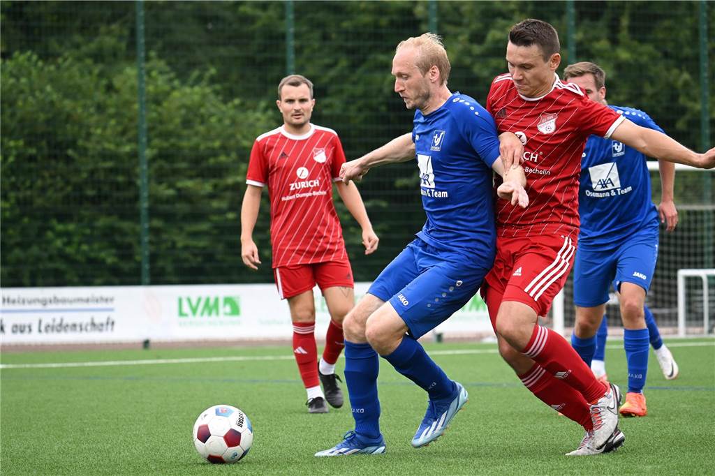 In der zweiten Runde des Kreispokals hat RW Deuten keine Probleme beim TuS Sythen und setzt sich mit 7:0 durch.